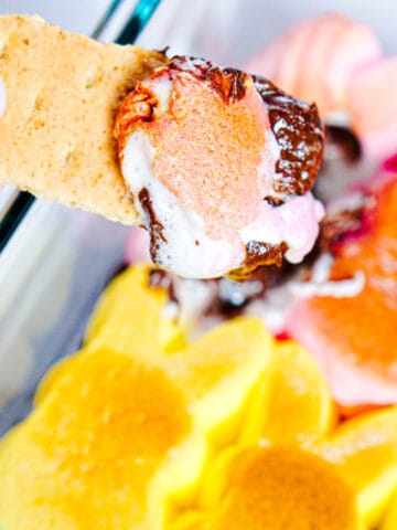 Bunny Peeps Smores Dip