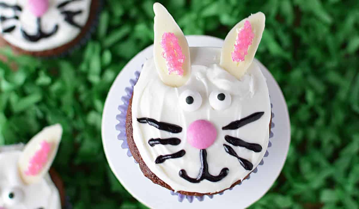 Easter Bunny Cupcakes
