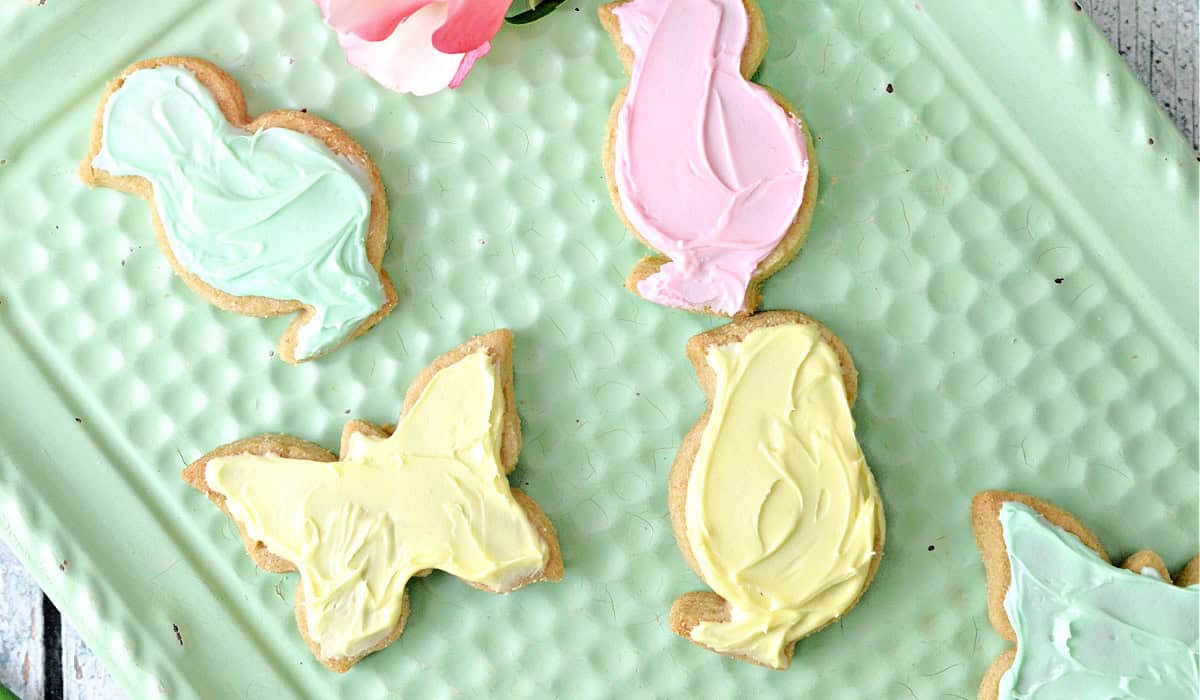 Easter Shortbread Cookies