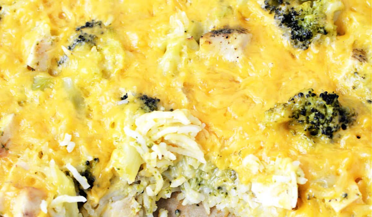 Broccoli Rice and Cheese Chicken Casserole