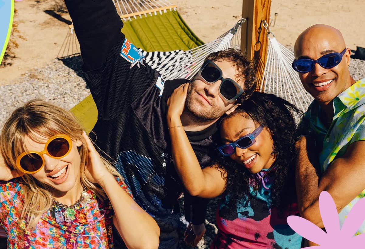 people wearing sunglasses