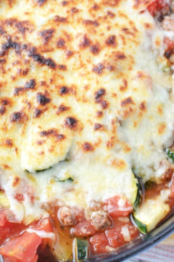 Zucchini and Ground Beef Casserole