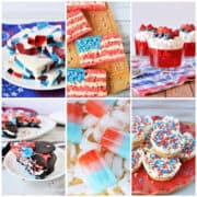 25 Red White and Blue No Bake Desserts for 4th of July