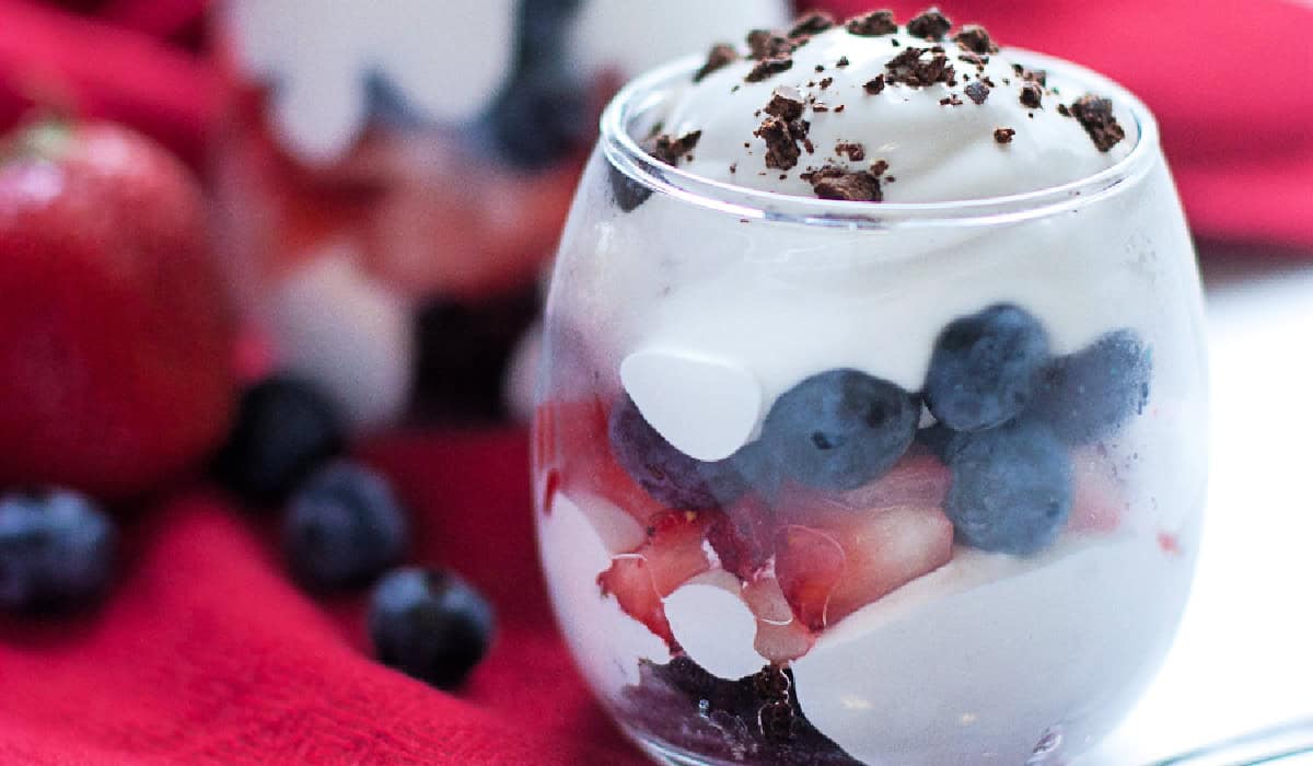 Berry Brownie Trifle