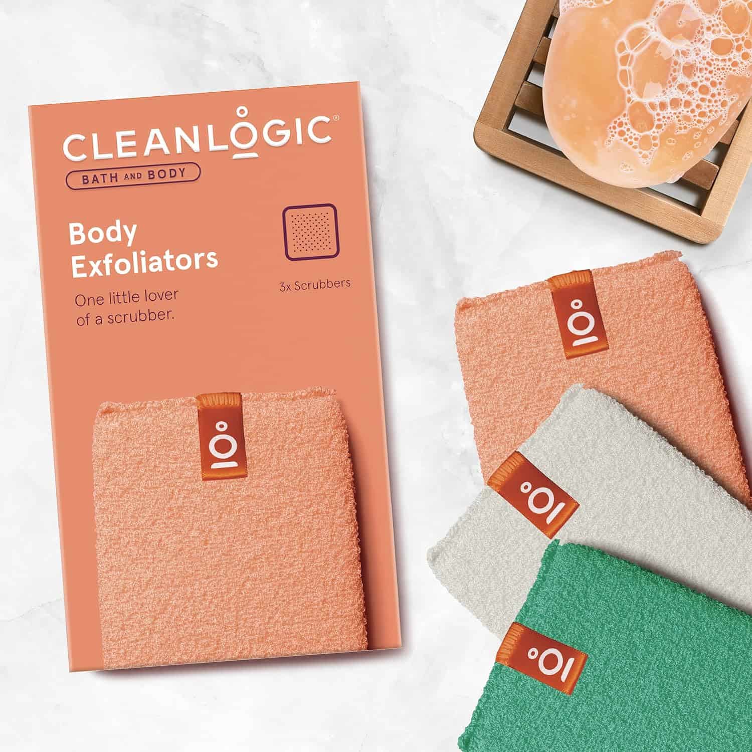 Cleanlogic Bath and Body Exfoliating Body Scrubber