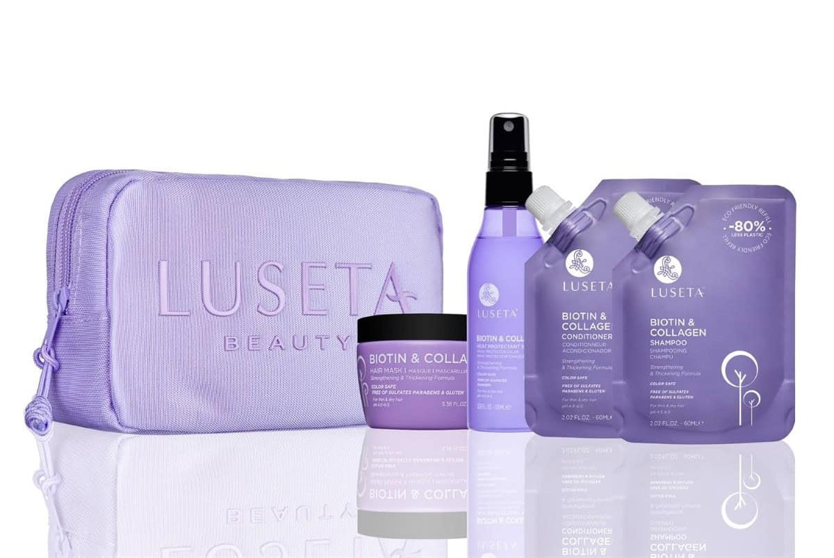 Luseta Biotin & Collagen Jet-Set Hair Strengthen Kit