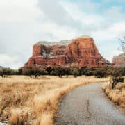 sedona rockface