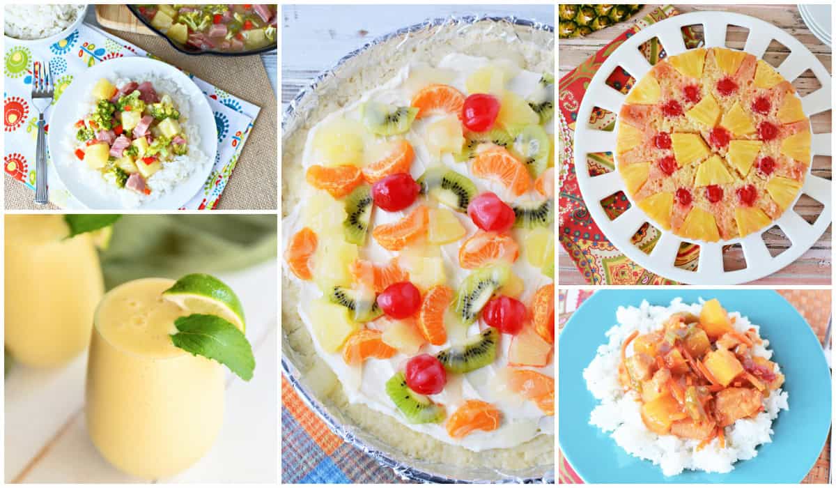 10 Summer Recipes Made With Pineapples