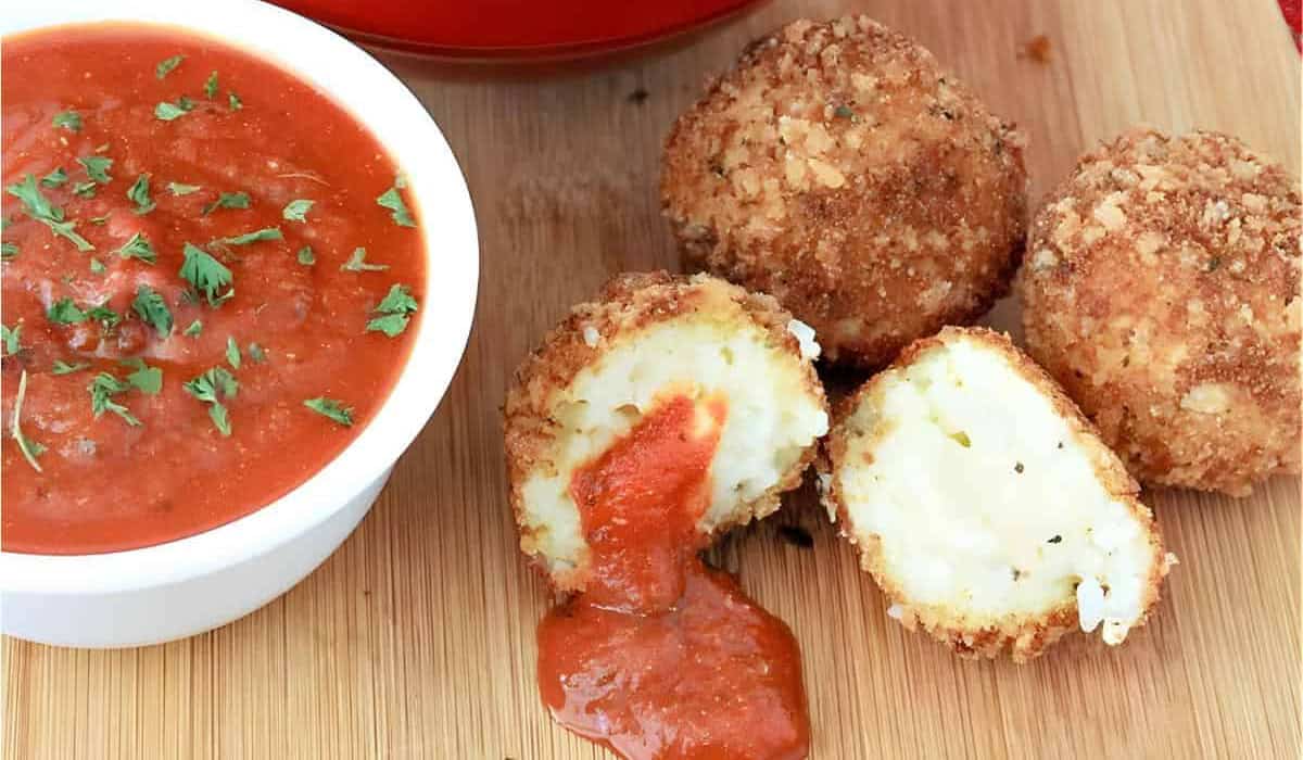 Arancini Cheesy Rice Balls