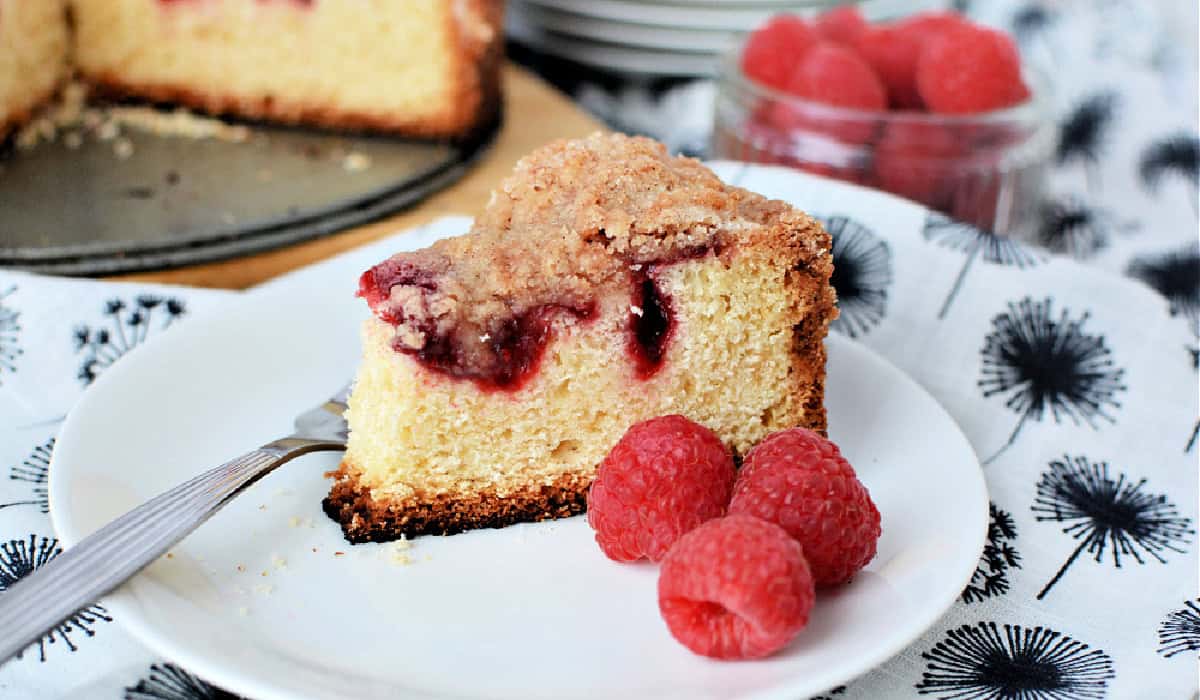 Raspberry Coffee Cake