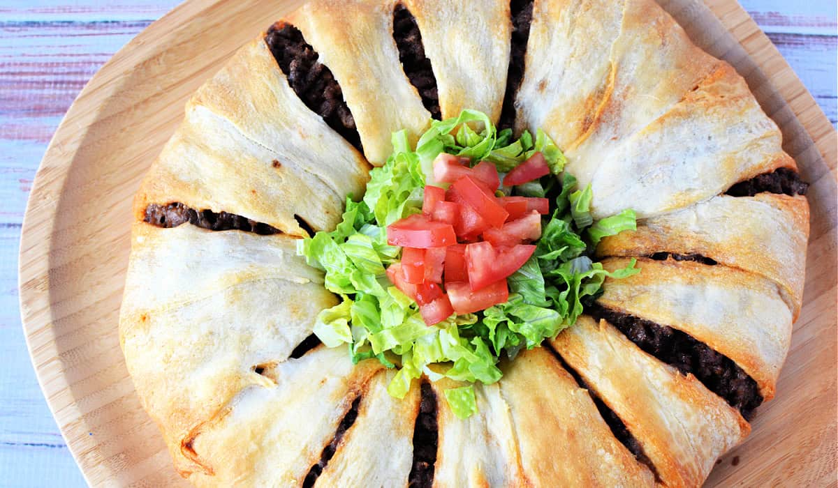 Taco Ring Crescent Roll