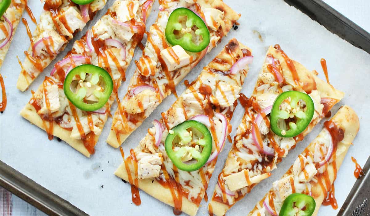 Barbecue Chicken Flatbread