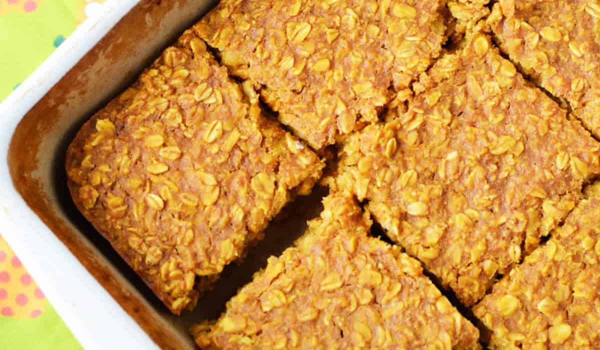 Oatmeal Pumpkin Breakfast Squares