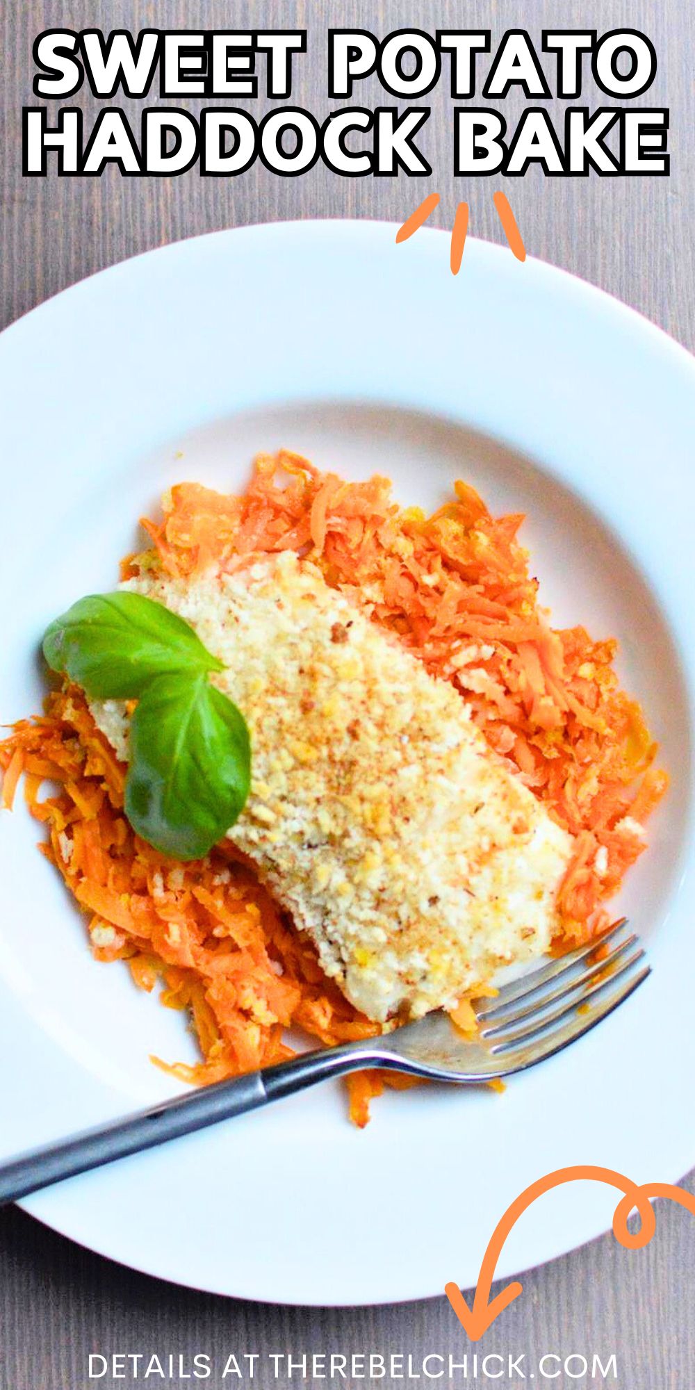 Sweet Potato Haddock Bake