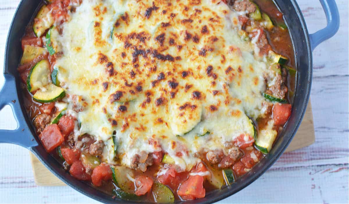 Zucchini Ground Beef Casserole