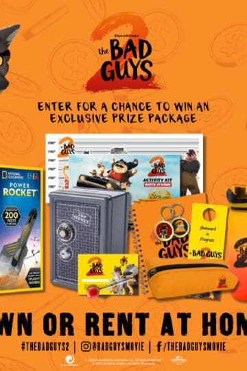 The Bad Guys 2 Prize Pack