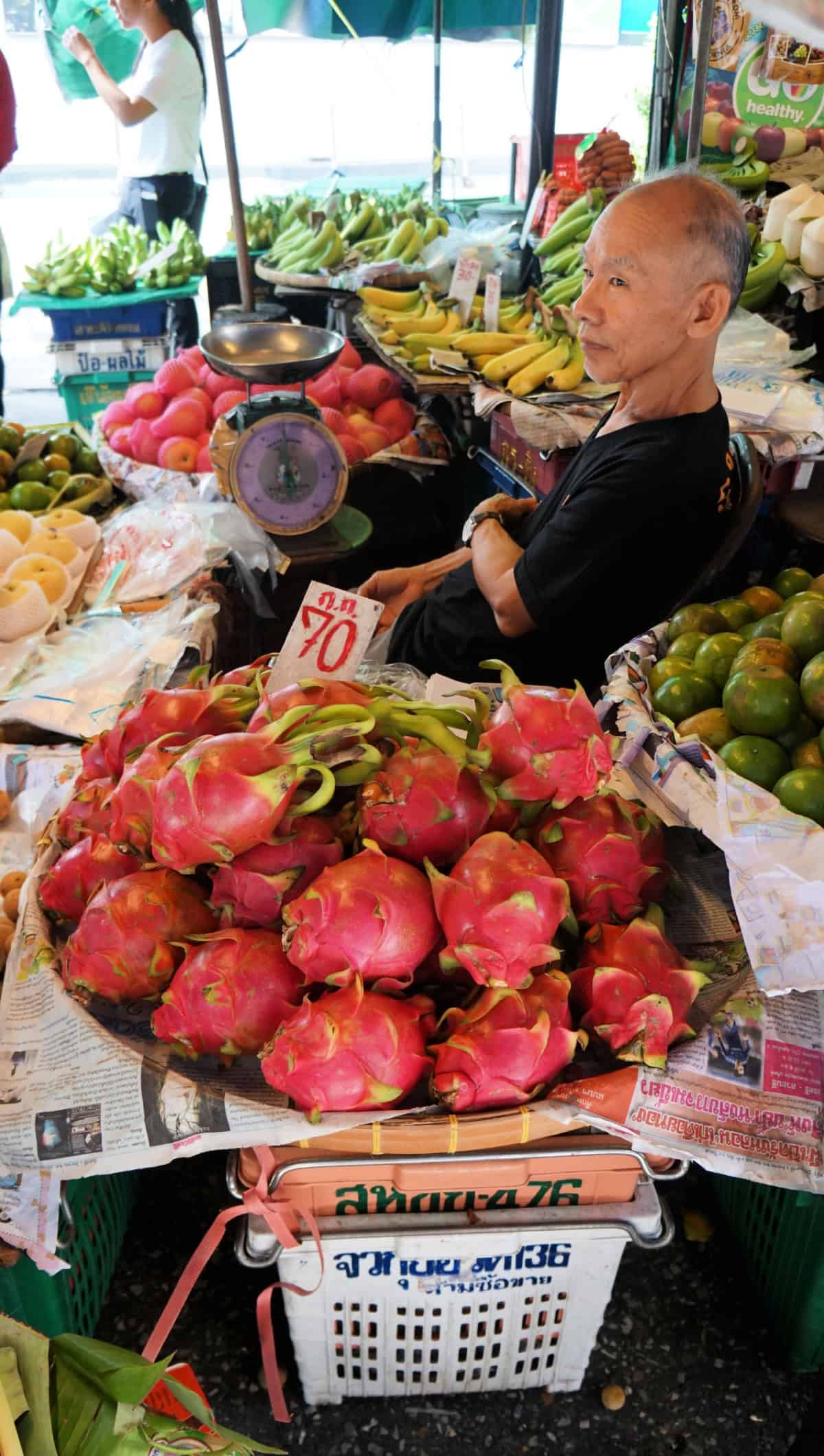 Bangkok Thailand Food Market Stalls (1)