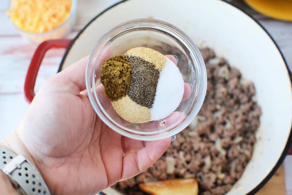 close up shots of spices