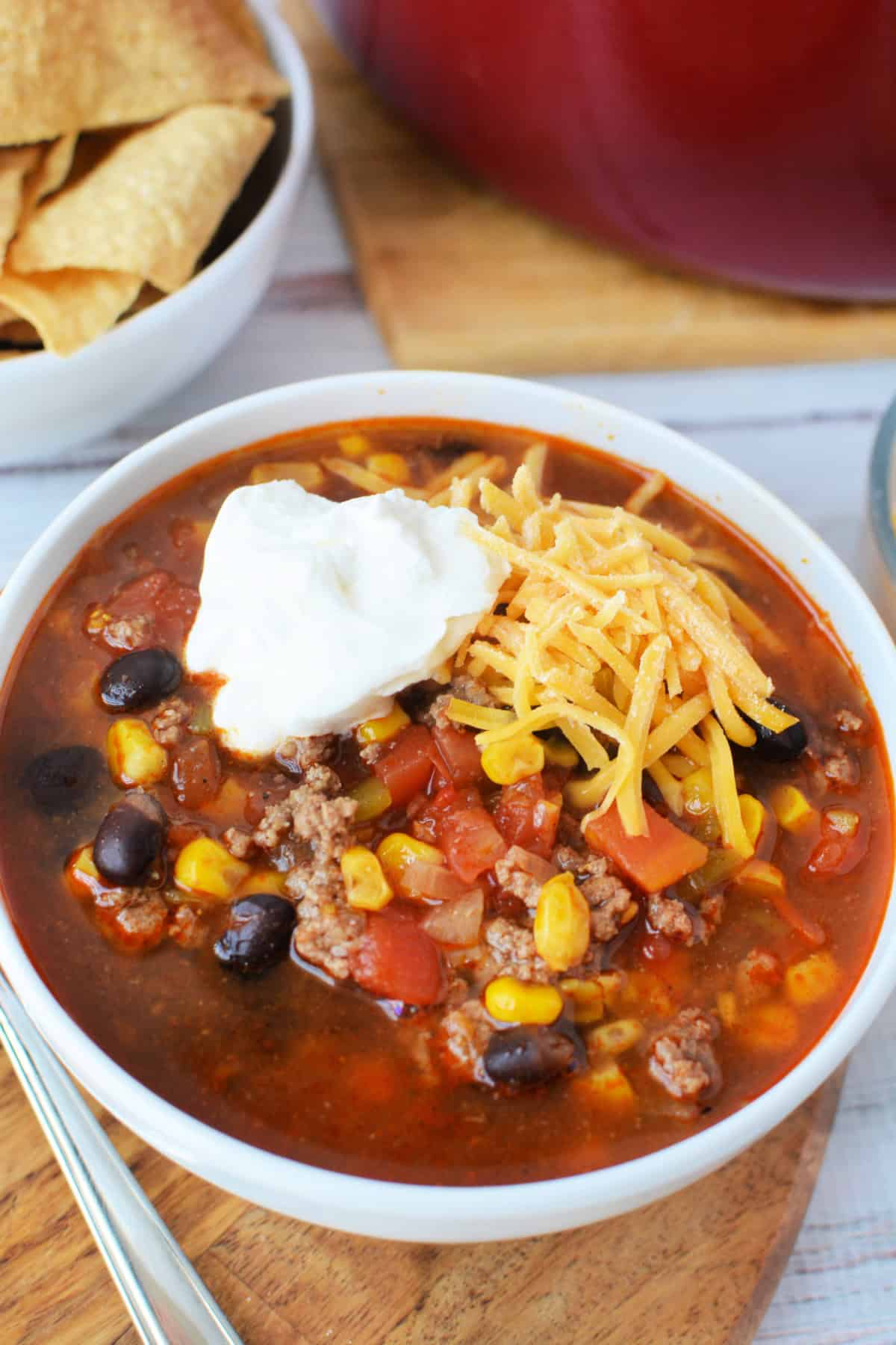 Beef Enchilada Soup