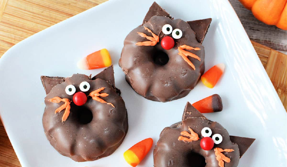 Halloween No Bake Cookies Cat