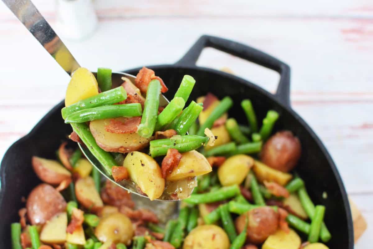Potatoes and Green Beans
