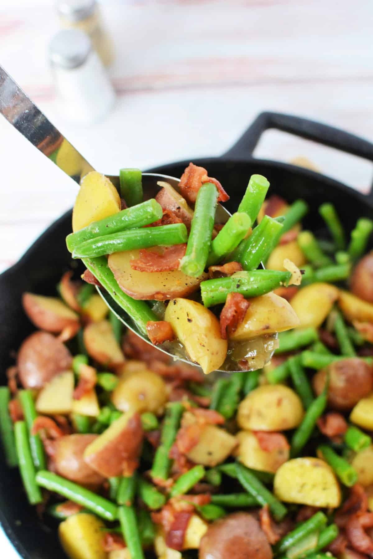 Potatoes and Green Beans