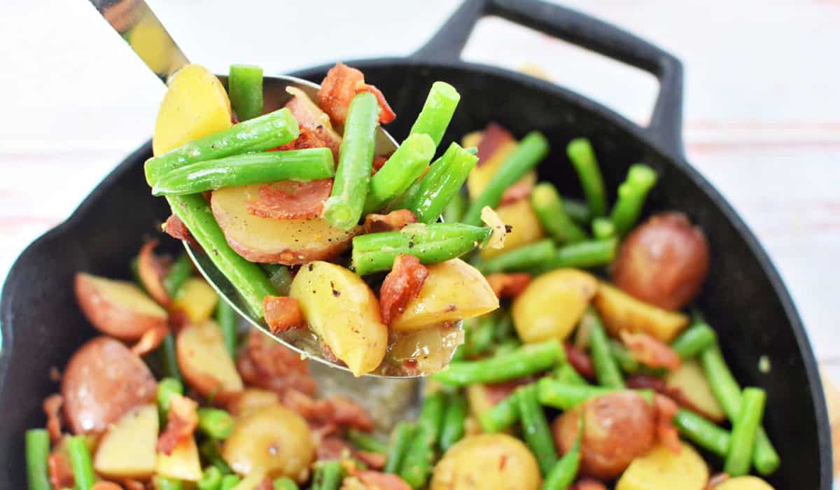 Potatoes and Green Beans