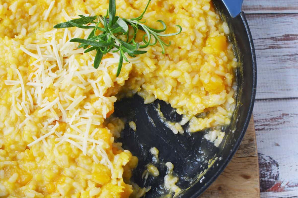butternut squash risotto