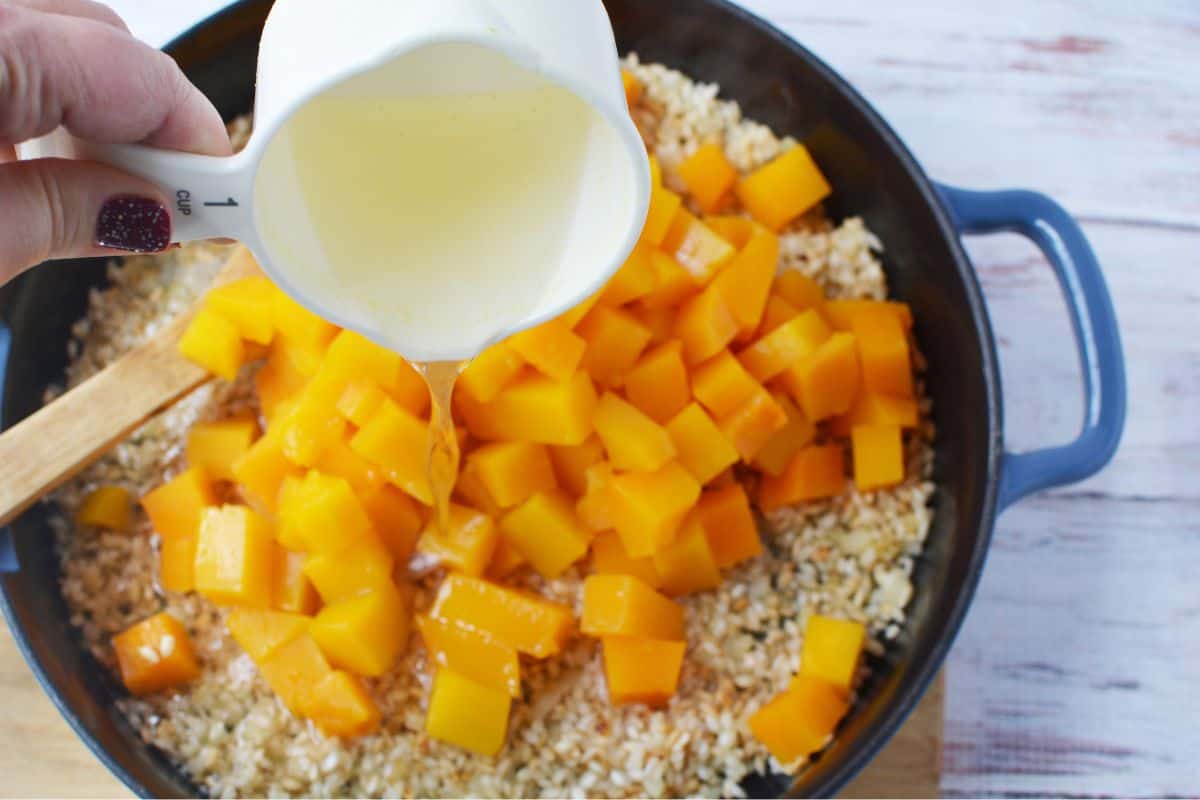butternut squash risotto