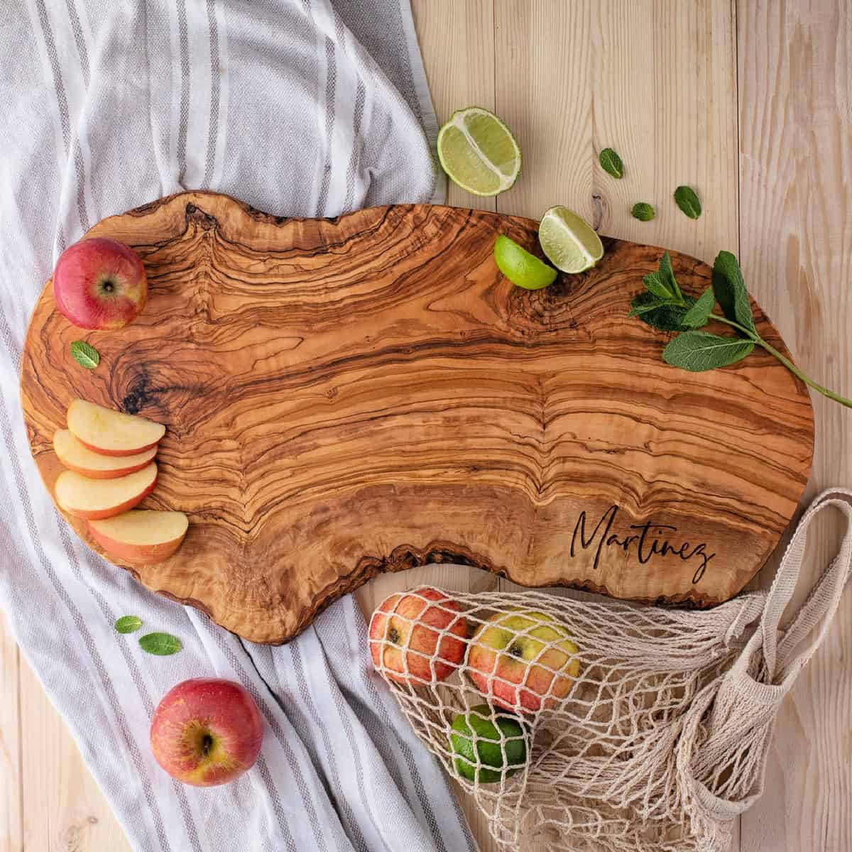 olive wood cutting board