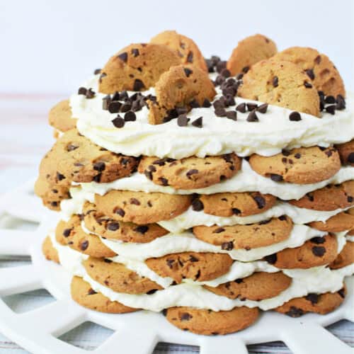 Chocolate Chip Cookie Icebox Cake