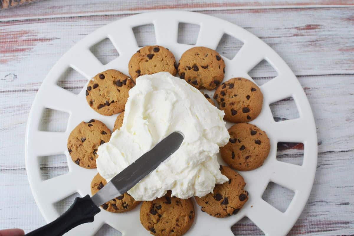 Chocolate Chip Cookie Icebox Cake recipe