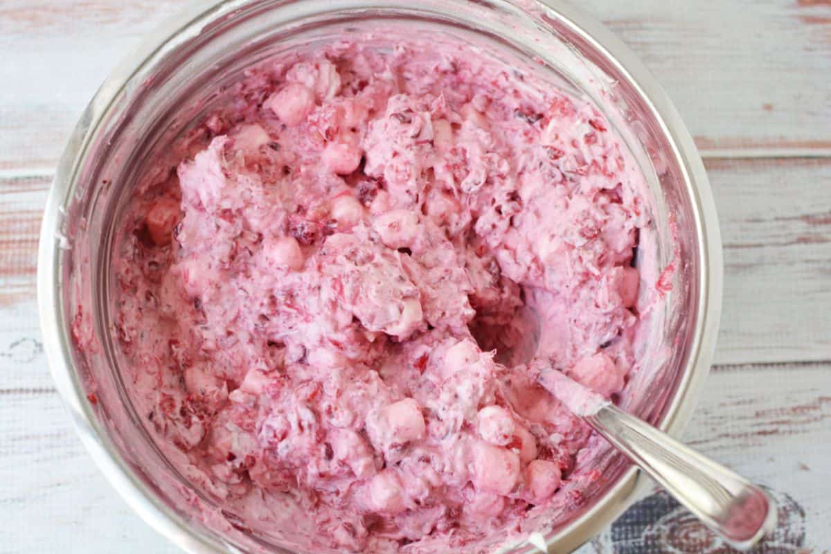 cranberry fluff salad