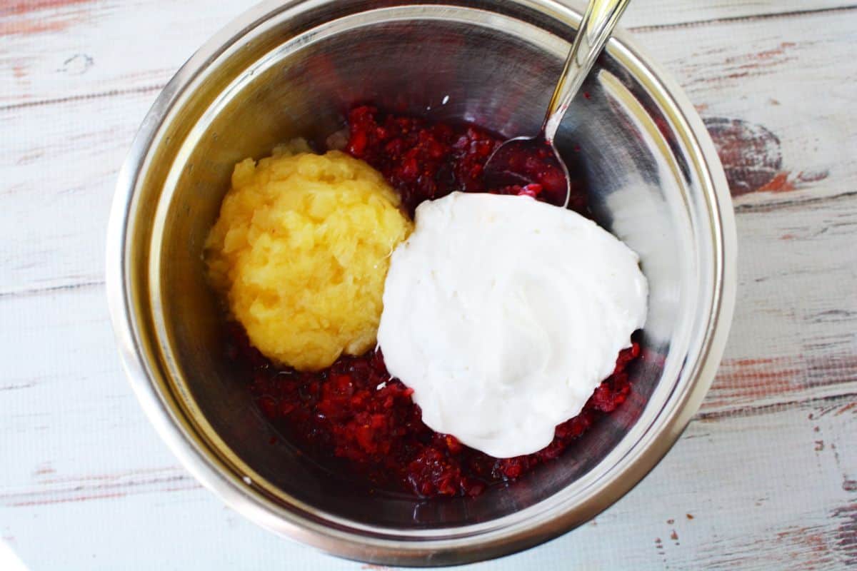 cranberry fluff salad