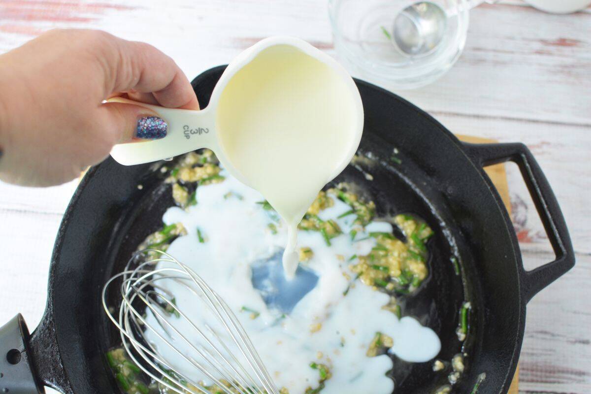creamy cauliflower side dish