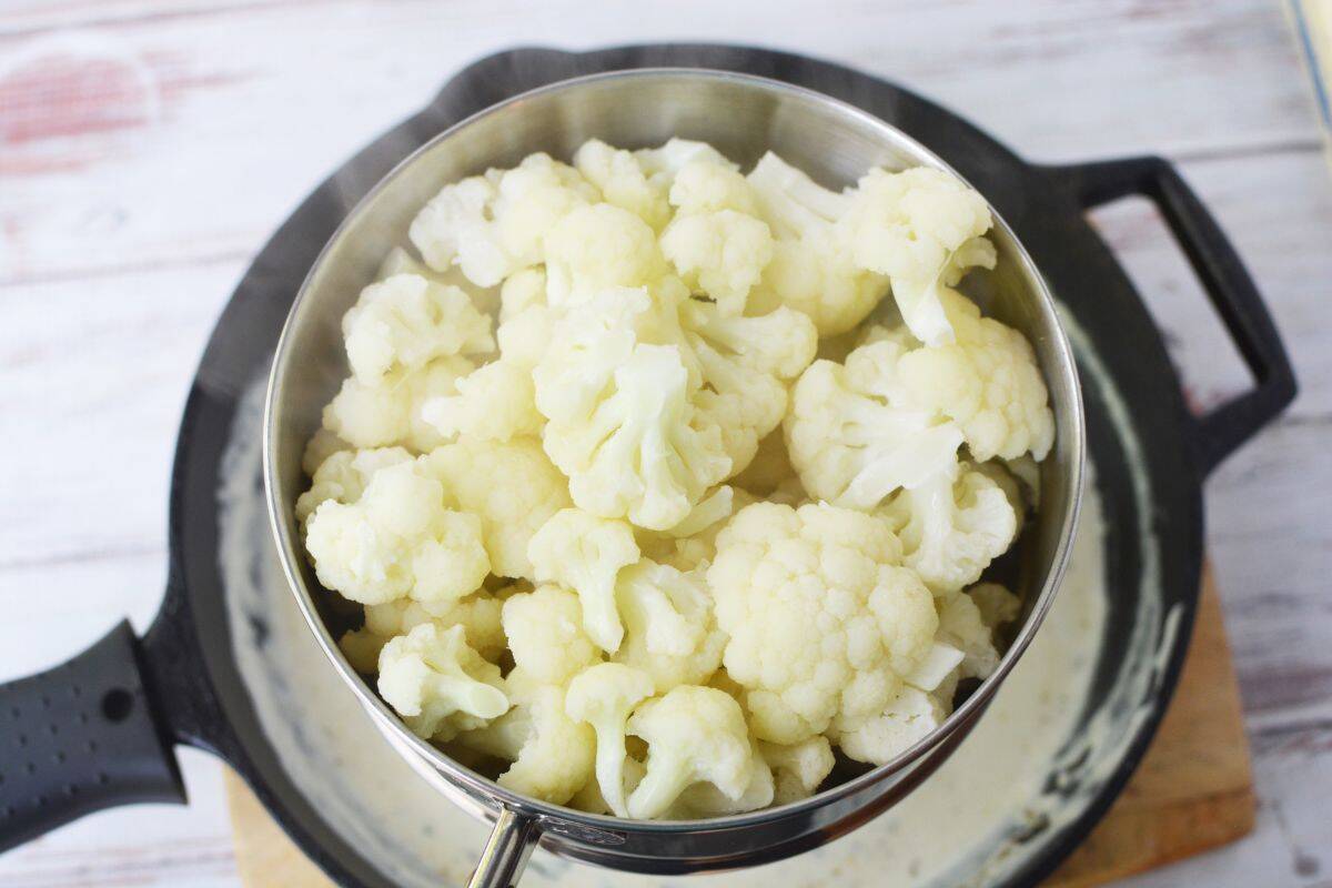 creamy cauliflower side dish