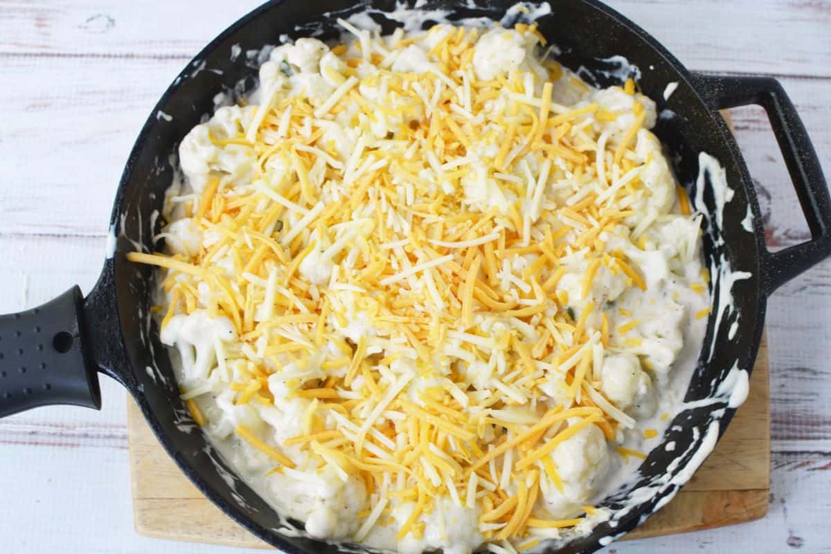 creamy cauliflower side dish