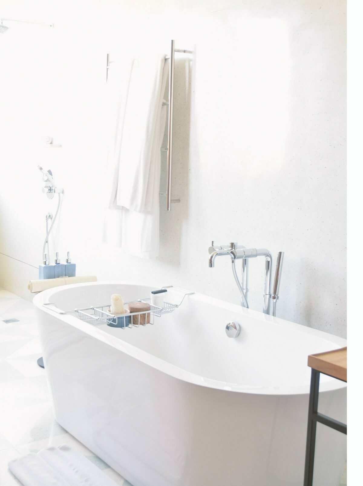bathtub in bathroom