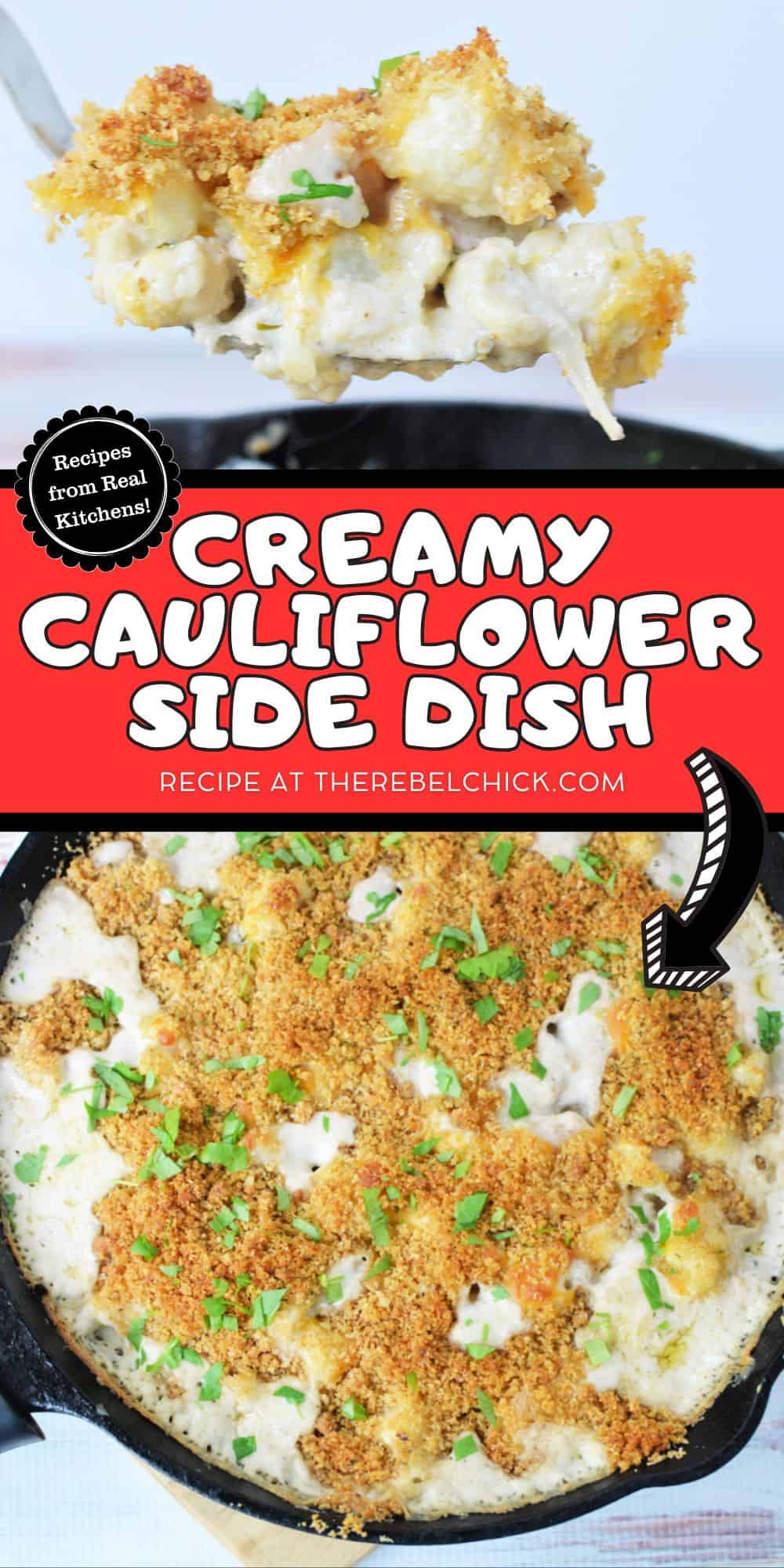 Creamy Cauliflower Side Dish